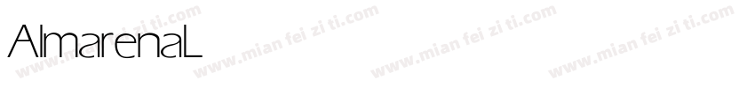 Almarena Light字体转换